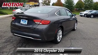 Used 2016 Chrysler 200 Limited, Hackettstown, NJ A00786