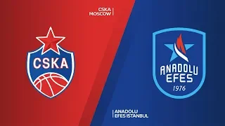 CSKA Moscow - Anadolu Efes Istanbul Highlights | Turkish Airlines EuroLeague, RS Round 23