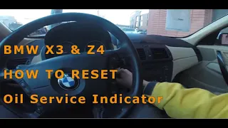 Reset Service BMW X3 (2003-2010) E83