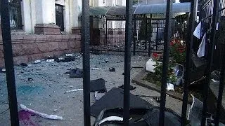 Киев: акция протеста у посольства РФ