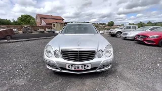 2009 Mercedes Benz E class W211 E320cdi sport 4dr full review and walk around virtual viewing