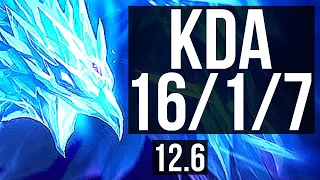 ANIVIA vs VLAD (MID) | Rank 3 Anivia, 16/1/7, Legendary | NA Grandmaster | 12.6