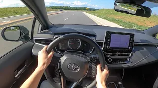 2021 Toyota Corolla Hatchback Nightshade Edition - POV Test Drive (Binaural Audio)