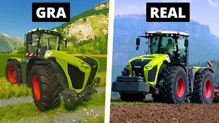 PRAWDZIWE ŻYCIE VS FS22 🚜 Porównanie realnych maszyn rolniczych z grą ODC. 3 🚜TOP 10