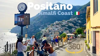 Positano, Italy 🇮🇹 - 360° VR 4K Walking Tour  - September 2022