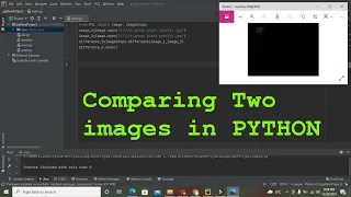 how to compare two images in python | find difference between two images in python/pycharm