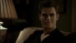 TVD 1x03 "Friday Night Bites" - Stefan & Damon Talk about Caroline