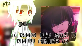 ||× 10 Great Demon Lord React To Rimuru Family As... ×|| 4/? || Older brother as Anos Voldigoad