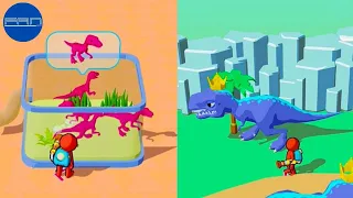 Dinosaur Glass Cage -  Dinosaur Land New Update