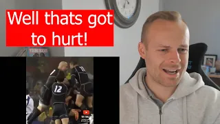 Rob Reacts to... Funny Rugby Compilation!