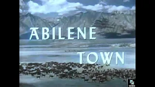 Abilene Town 1946, Colorized, Randolph Scott, Ann Dvorak, Edgar Buchanan, Lloyd Bridges, Western