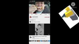 joey eating in reverse but its reverse