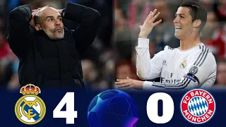 فضيحة كروية ● ريال مدريد وبايرن ميونخ 4-0 نصف نهائي دوري ابطال اوروبا 2014 وجنون [عصام الشوالي] 4K