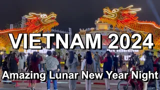 Vietnam Lunar New Year 2024 🇻🇳 Beautiful Lunar New Year Hue Vietnam Night 2024