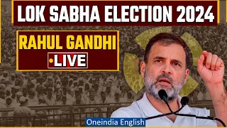 Rahul Gandhi addresses the public in Palakkad, Kerala. | Lok Sabha Election 2024 | Oneindia News