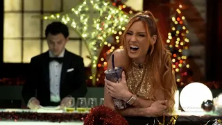 Becky Lynch on TMZ'S Merry Elfin' Christmas: Bye, Bye 2021! - All Scenes