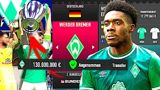 FIFA 21 : ICH RETTE WERDER AUS DER 2. LIGA UND MACH SIE ZUM CL SIEGER !!! 🚑📈 Bremen Sprint To Glory