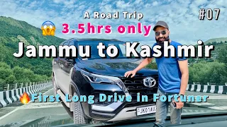 🔥First Long Drive in New Car | Travel Jammu Srinagar | कश्मीर कैसे पहुंचे?