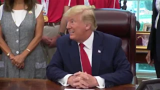 President Trump Welcomes Members of Team USA for the Special Olympics World Games