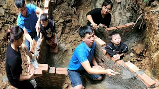 How to build a clean water tank upstream - Chuc Ton Binh