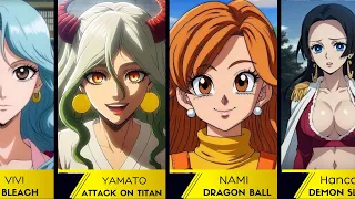 One Piece Characters In Different Anime Art Styles