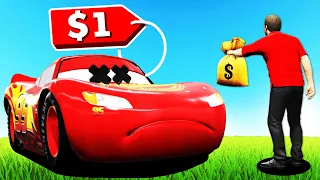 Buying LIGHTNING MCQUEEN For $1 In GTA 5