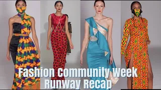 Fashion Community Week|Haute Couture| Ready to Wear |Eco-Fashion Collection| International Designers
