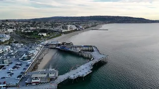 Redondo Beach Pier and Harbor Flyover