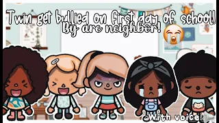 The twins get bullied on the first day of school by are Neighbor!😭😱 *with voice!* ||It’s blossom
