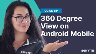 360 Degree View on Android Mobile