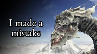 So, about that "mountain-sized dragon"