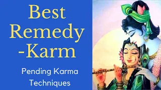 Remedy for Dasa & Pending Karma