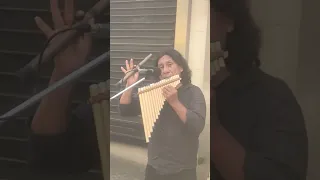 Greek musician El condor pasa Flute moment