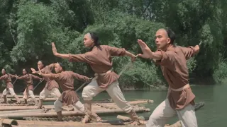 River fight scene (Shaolin Temple 3)