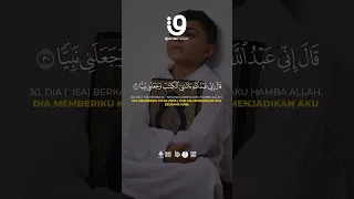 Nabi Isa AlaihissalamSurah Maryam Ayat 30 - 35. Qori' Muhammad Hadi Toure.