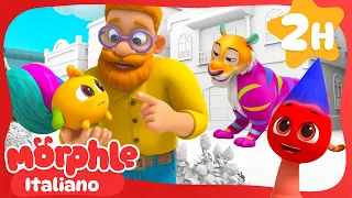 L'animale domestico magico dipinge il mondo di bianco! | Morphle | Moonbug Kids - Cartoni Animati