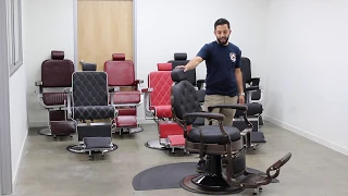 BarberPub Heavy-Duty Vintage Barber Chair... come check it out at our showroom