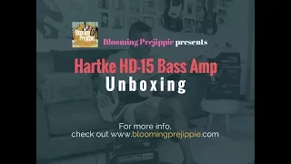 Hartke Bass Amp Unboxing