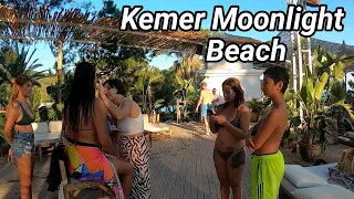 Antalya Kemer Moonlight Beach Ayışığı Plajı #moonlightbeach #antalyabeach