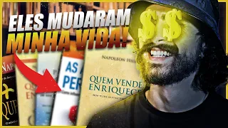 5 MELHORES LIVROS PARA FICAR RICO | Livros que mudaram minha vida