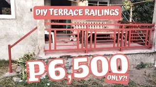 VLOG 01 | 6,500 pesos DIY Terrace Railings • Bahitee Vlogs (Philippines)