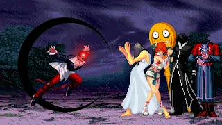 [KOF Mugen] Orochi Iori vs Horror Team