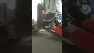 Kubota Harvest King Machine unloading accident|| Mout jab tujhko bulayegi bahar nikalna padega||
