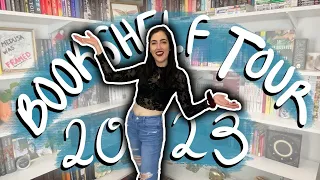 BOOKSHELF TOUR 2023 ft. a girl who only keeps her favorite books