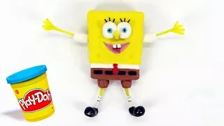 Spongebob Squarepants Playdoh STOP MOTION playdo video Stopmotion Bob Esponja