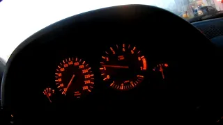 BMW E32 735 0-100 km/h