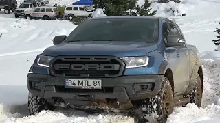 Ford Ranger Raptor - Baja Mode On!!! - Extreme Snow OFF ROAD