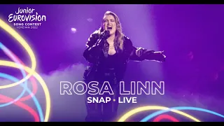 Rosa Linn - Snap - LIVE - Junior Eurovision 2022