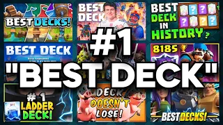 I Tested Clickbait Clash Royale Decks