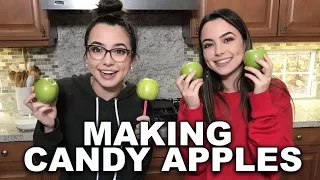 Making Candy Apples - Merrell Twins Live